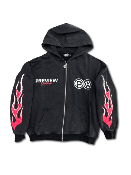 Racing Team Zip-Up Hoodie